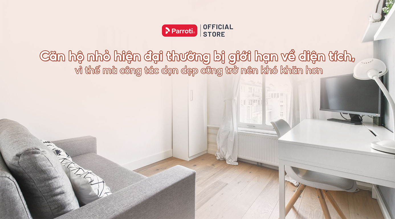 Căn hộ nhỏ thường bị giới hạn về diện tích vì thế mà công tác dọn dẹp cũng vất vả hơn nhiều