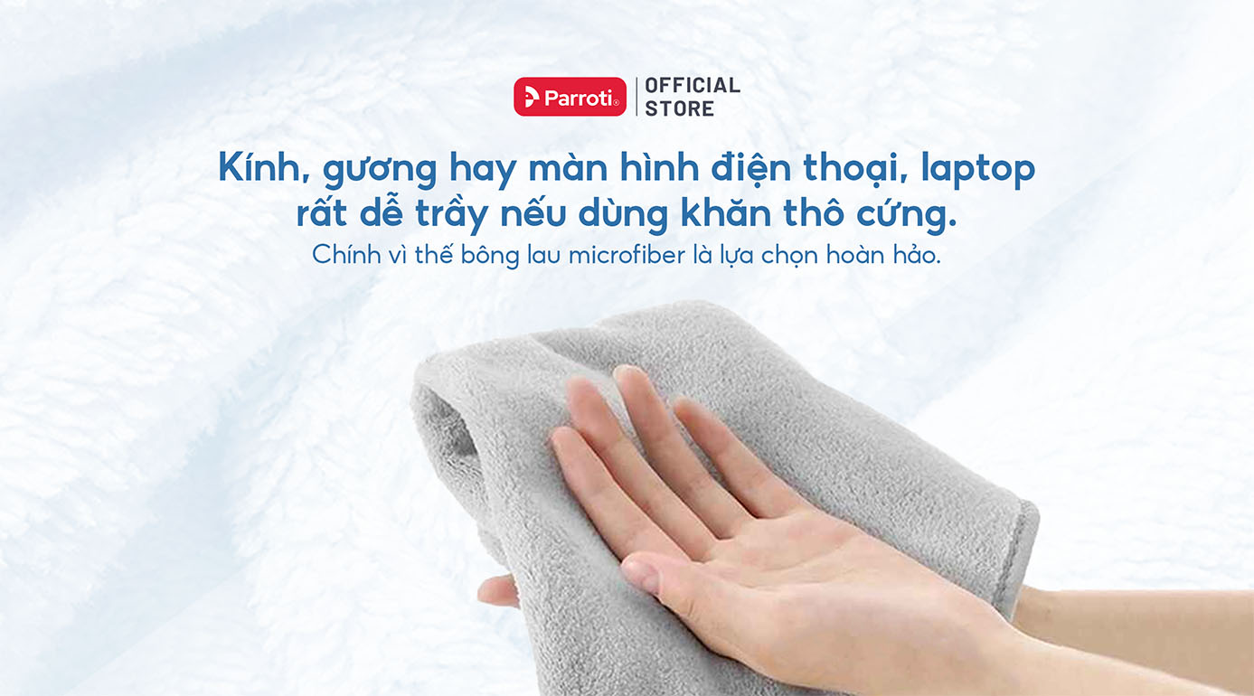 Bông lau microfiber được ứng dụng trong nhiều thiết kế