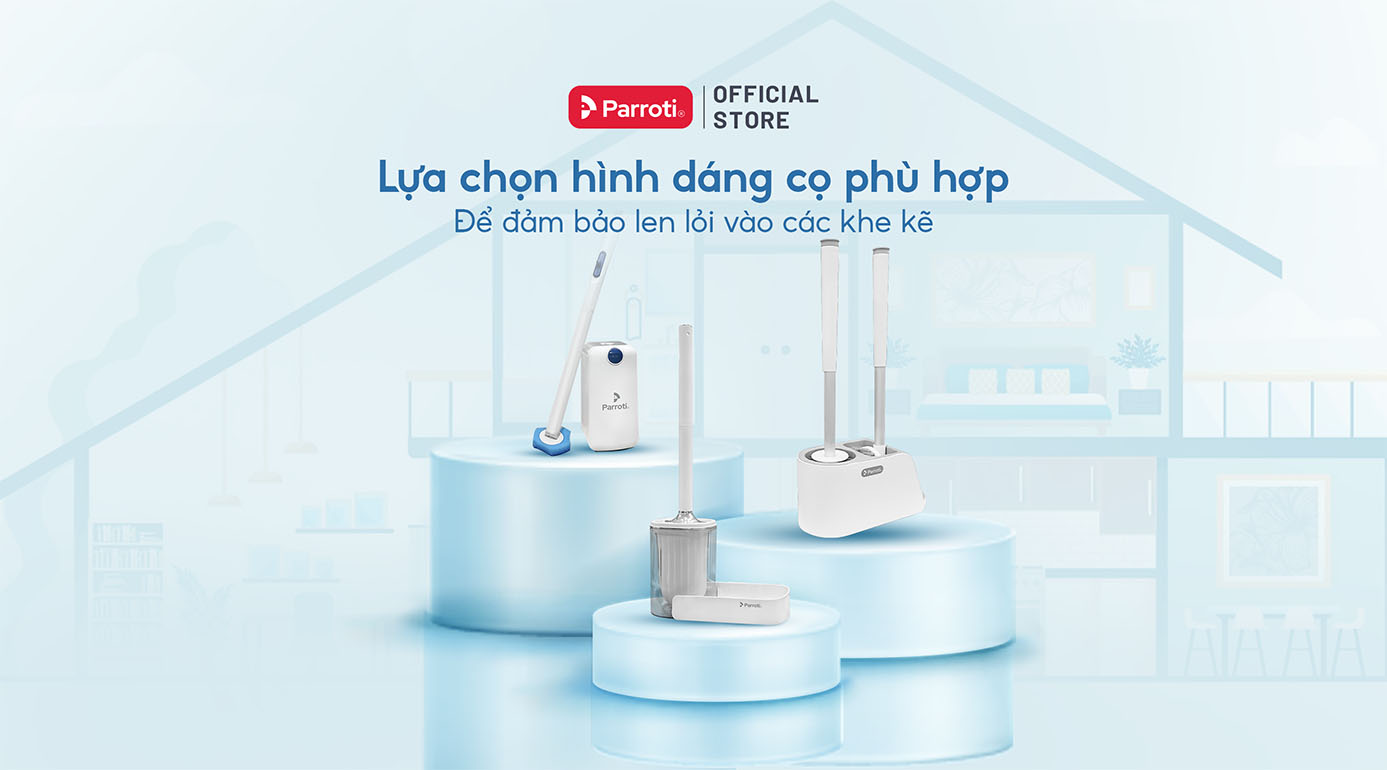 Lựa chọn hình dáng cọ toilet phù hợp sẽ giúp việc vệ sinh trở nên dễ dàng hơn