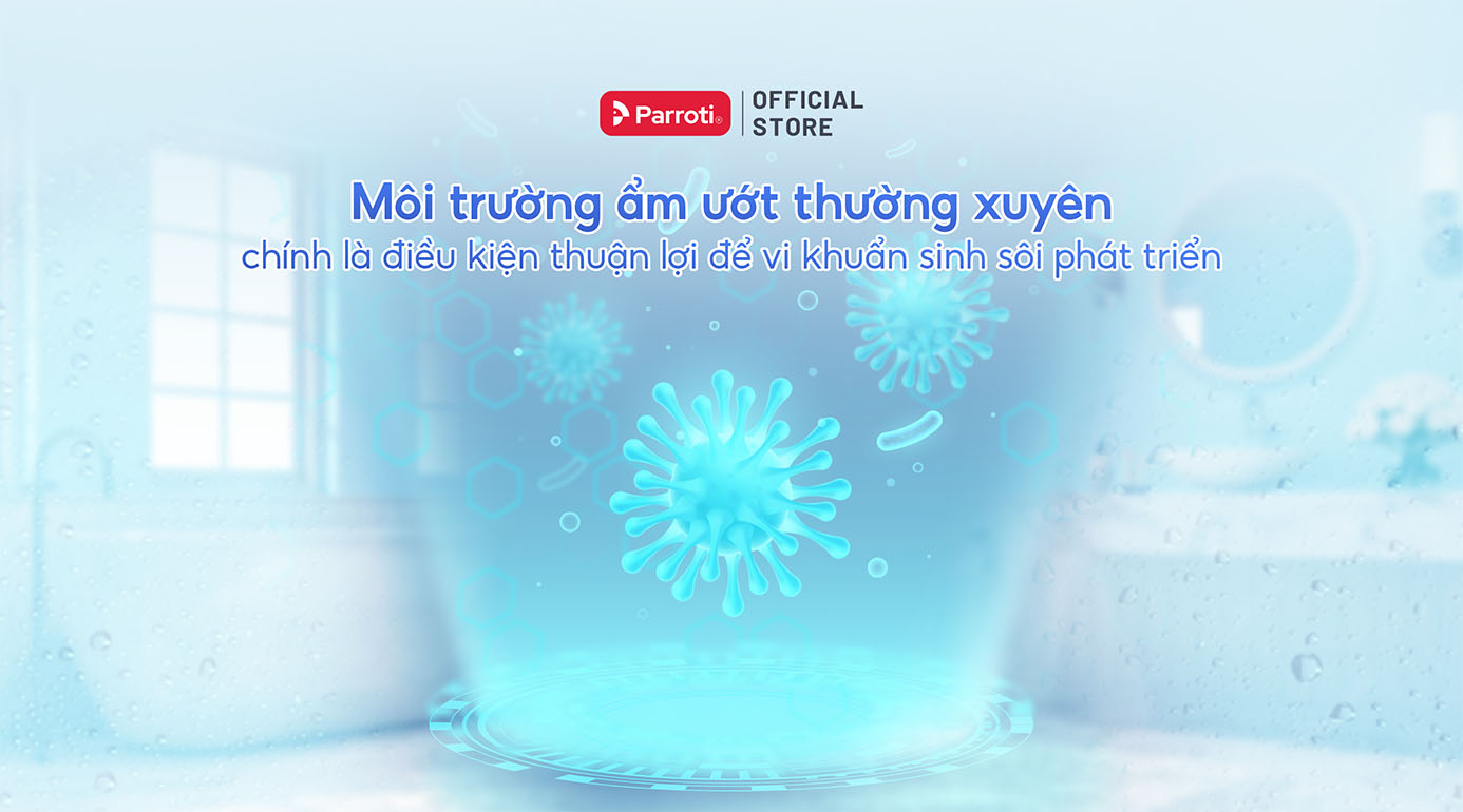 Cách làm sạch gạch nhà tắm bị ố vàng
