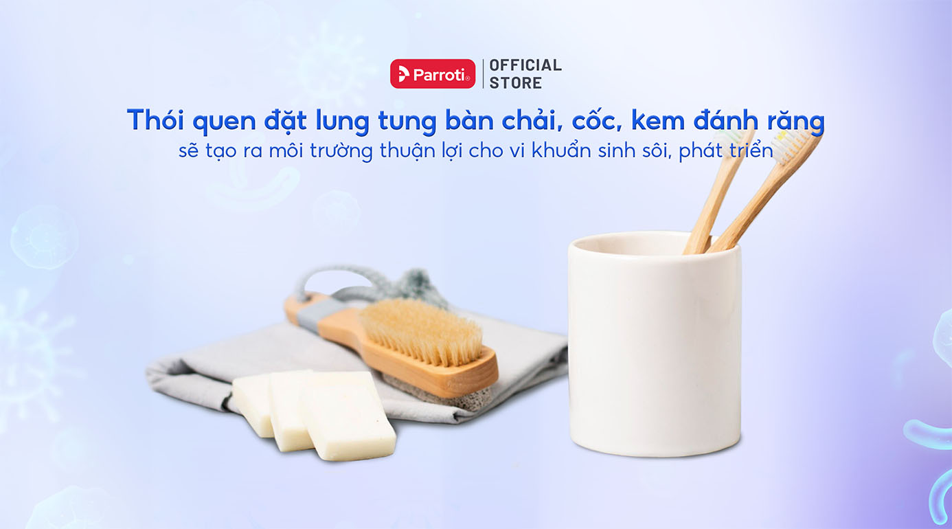 Kệ đựng bàn chải đánh răng thông minh
