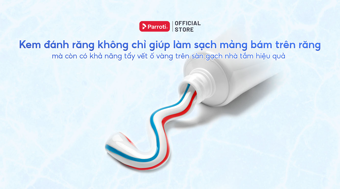Làm sạch khe gạch nhà tắm bằng kem đánh răng