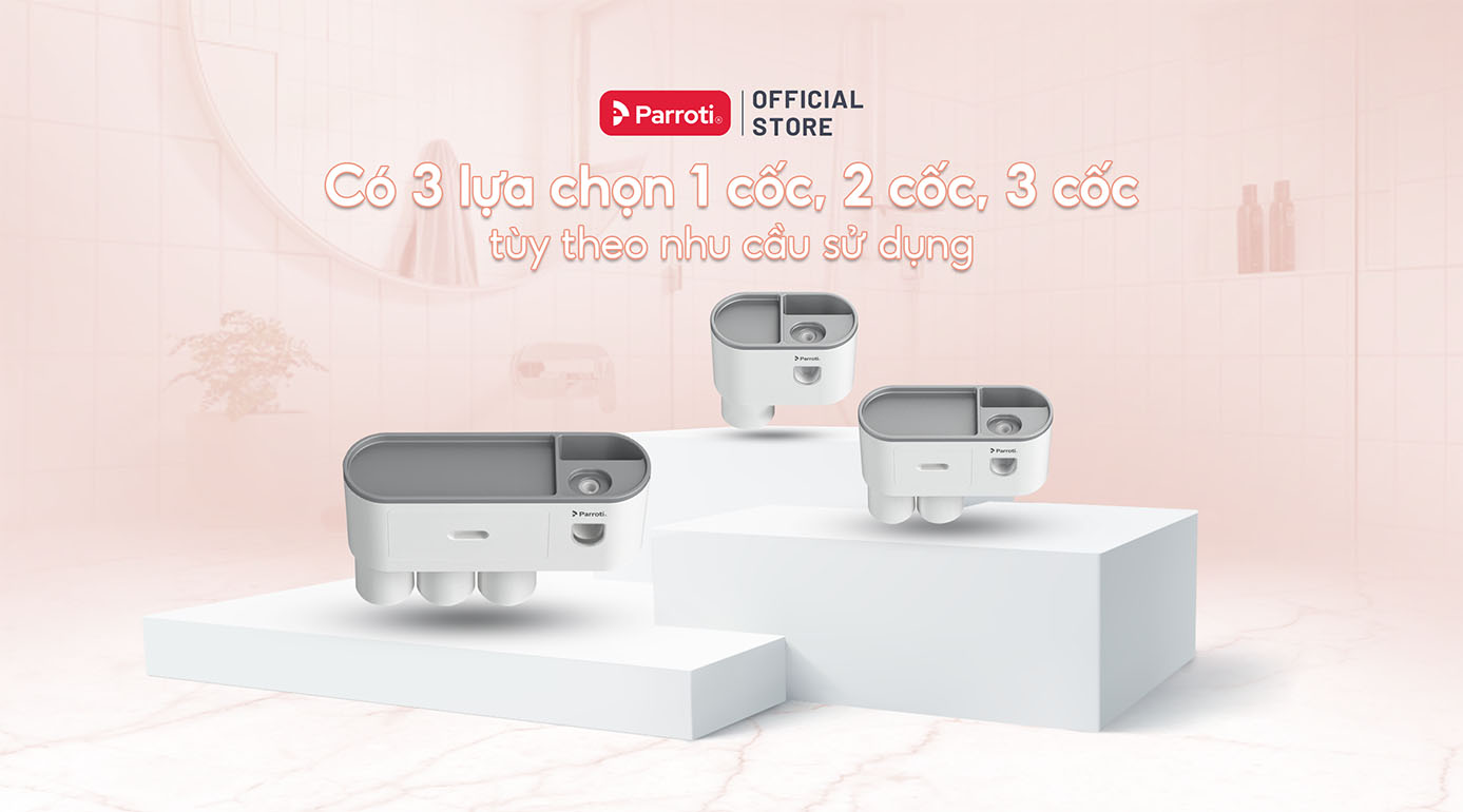 Có 3 lựa chọn 1 cốc, 2 cốc, 3 cốc tùy theo nhu cầu sử dụng