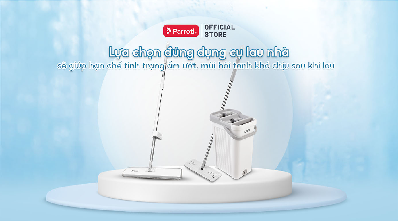 Sử dụng cây lau đạt chuẩn chất lượng giúp sàn nhà hạn chế được mùi tanh sau khi lau xong