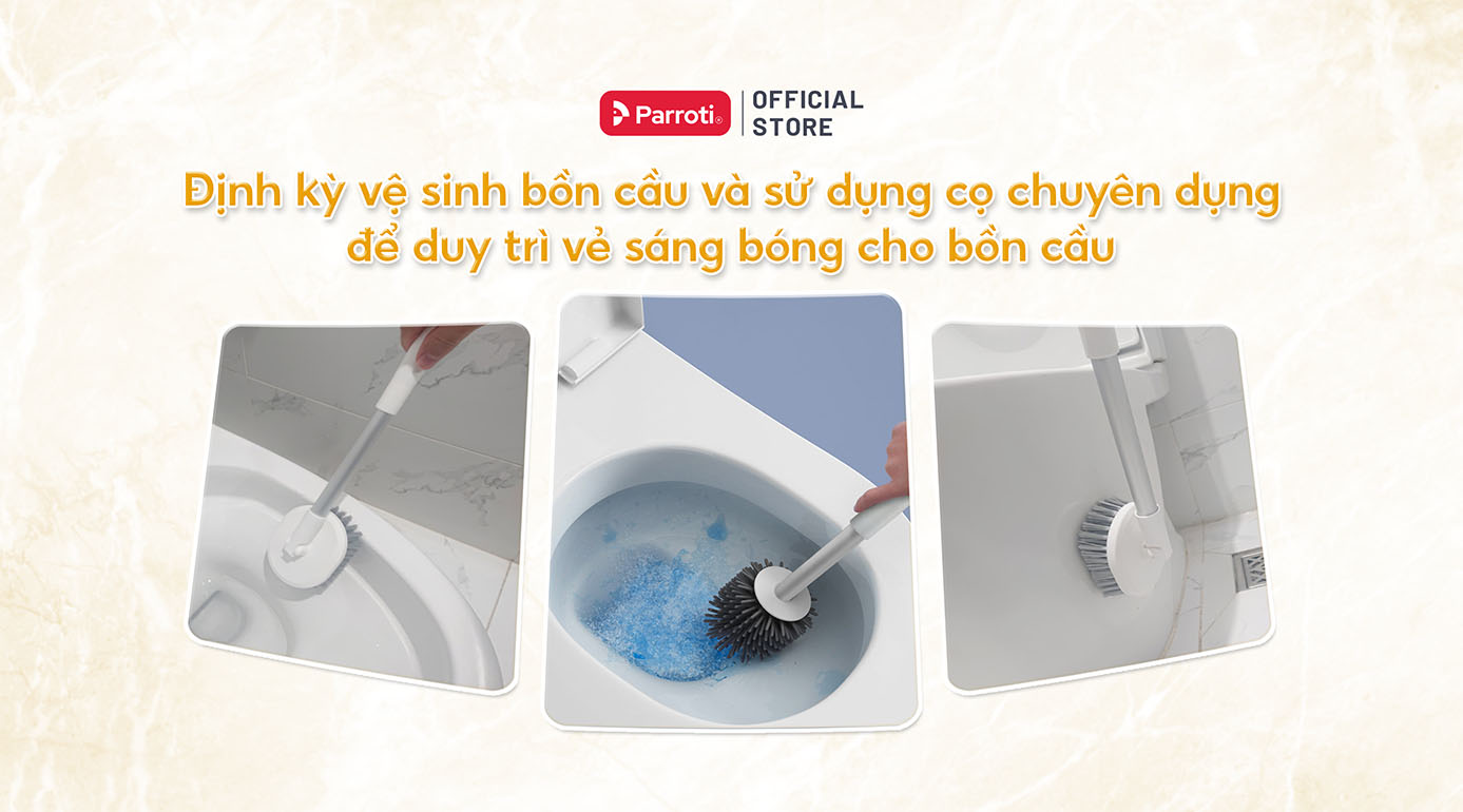 Duy trì lịch vệ sinh bồn cầu định kỳ để đảm bảo giữ nhà vệ sinh luôn sáng bóng