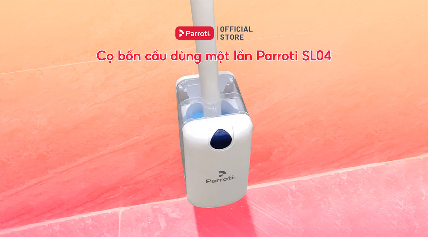Cọ bồn cầu dùng một lần Parroti SL04