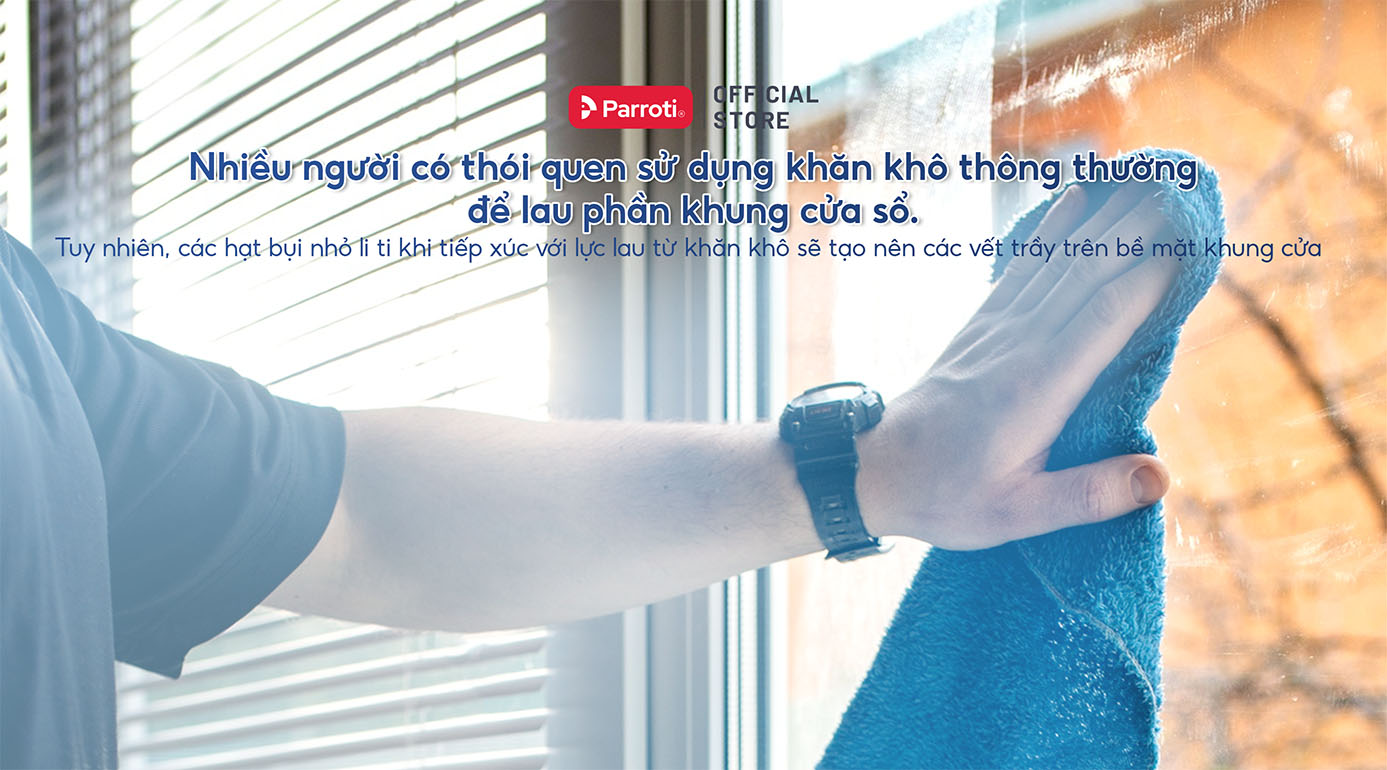 Tại sao khung cửa sổ bẩn