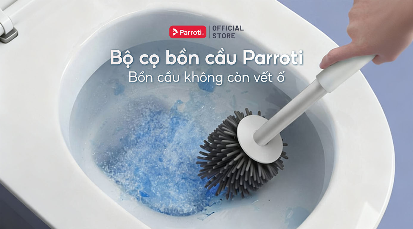Bộ cọ bồn cầu - Top sản phẩm Parroti bán chạy nhất