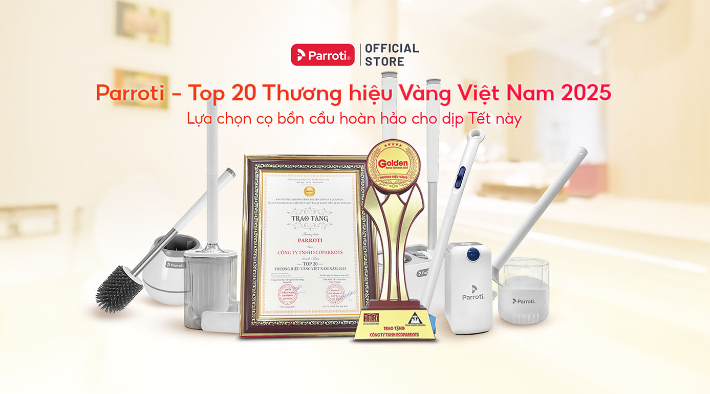 Bảng giá cọ bồn cầu Parroti - Thương hiệu Vàng Việt Nam