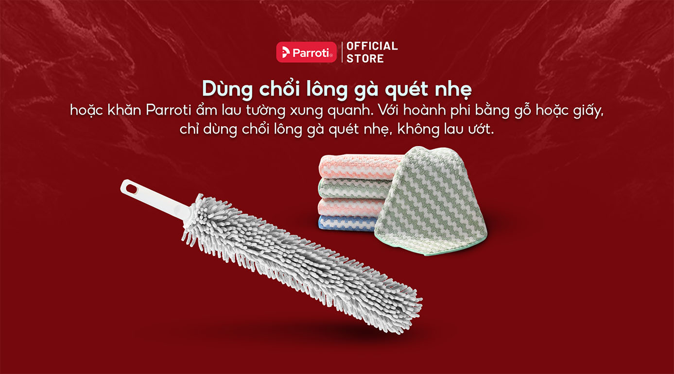 Quét bụi bàn thờ gia tiên